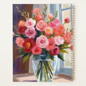 Herbstrosenstrauß Floral Herbst Planer (Rückseite)