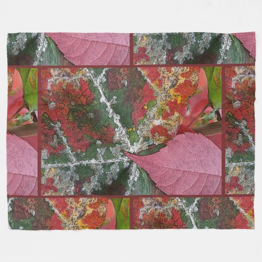 Herbstrost Fleecedecke (Vorderseite (Horizontal))