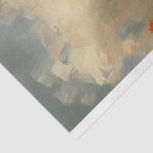 Herbstroster mit Pumpkins-Entkundung Seidenpapier (Ausschnitt)