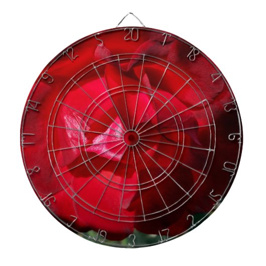 Herbstrot Dartscheibe (vorne)