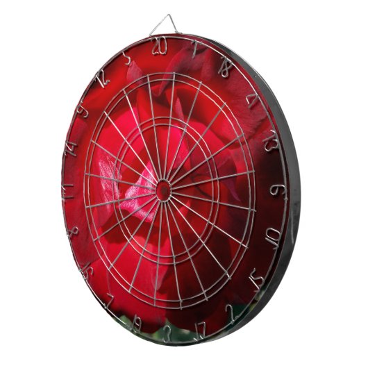 Herbstrot Dartscheibe (Vorderseite rechts)