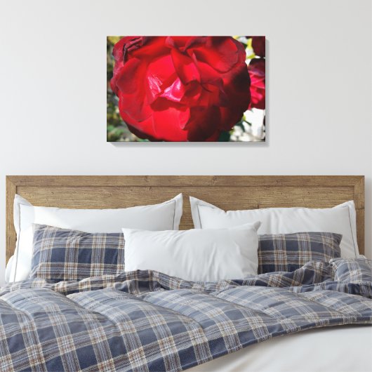 Herbstrot Leinwanddruck (Insitu (Schlafzimmer))