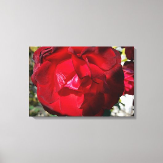 Herbstrot Leinwanddruck (Vorderseite)