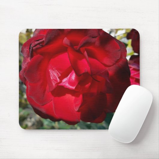 Herbstrot Mousepad (Mit Mouse)