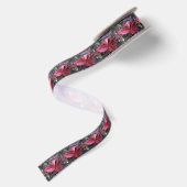 Herbstrot Satinband (Rückseite)