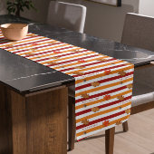 Herbstrückgänge fallen Personalisiert weg Kurzer Tischläufer