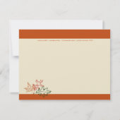 Herbstrückgänge Mitteilungskarten (Vorderseite)