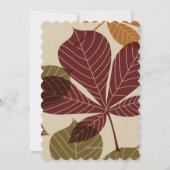 Herbstrückstand Foto 2 Einladung (Rückseite)