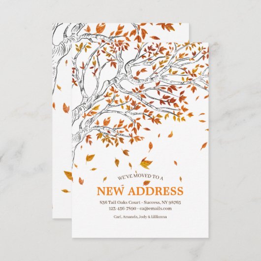 Herbstrückstände - Ankündigung (Vorne/Hinten)