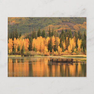 Herbstruhe Postkarte