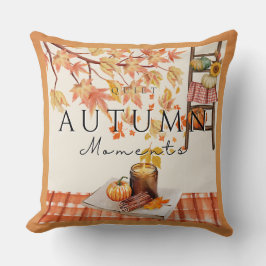 Herbstruhige Momente Pillow Cosy Fall Zuhause Kissen