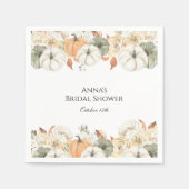 Herbstruhr Serviette (Vorderseite)