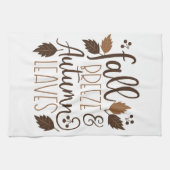 Herbstrutsche Geschirrtuch (Horizontal)