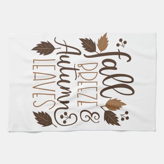 Herbstrutsche Geschirrtuch (Horizontal)