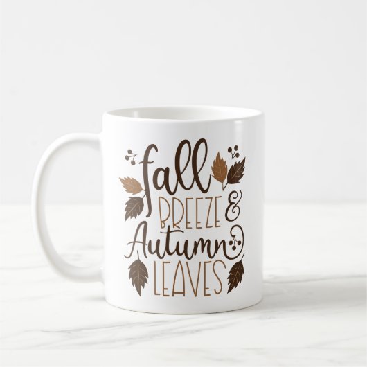Herbstrutsche Kaffeetasse (Links)