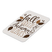 Herbstrutsche Magnet (Linke Seite)