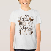 Herbstrutsche Tri-Blend Shirt (Vorderseite)