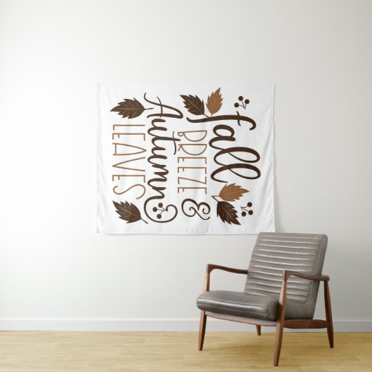 Herbstrutsche Wandteppich (Beispiel (Horizontal))