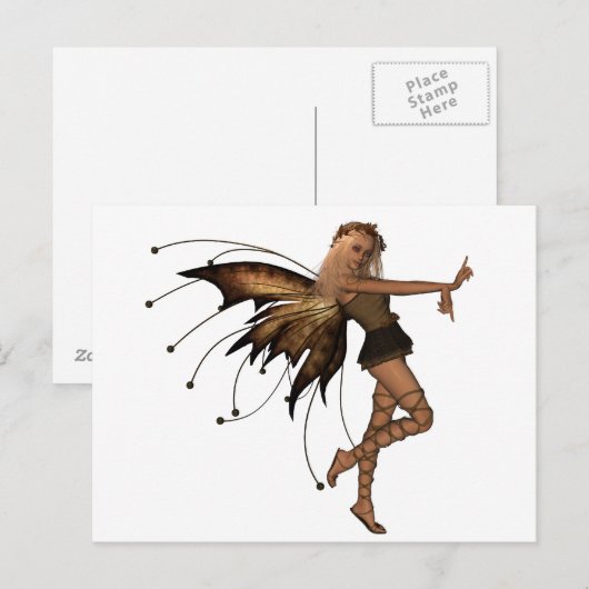 Herbstsaison - 1 postkarte (Vorne/Hinten)