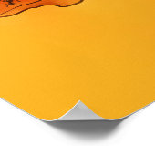 Herbstsaison Blatt Art Liebhaber Poster (Ecke)