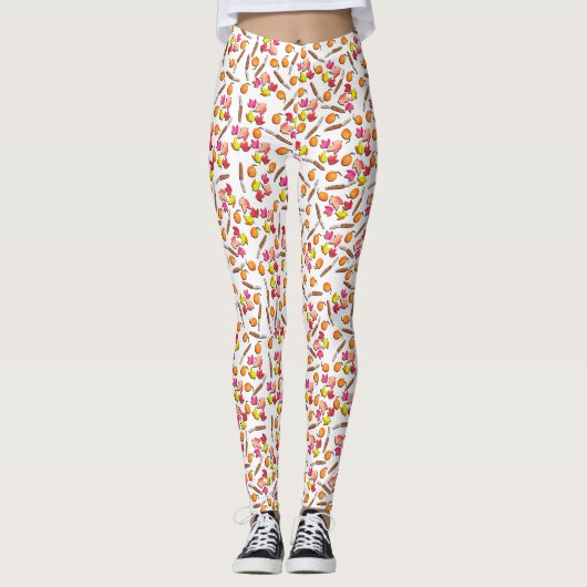 Herbstsaison - Freuden Leggings (Vorderseite)