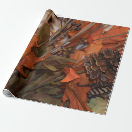 Herbstsaison Geschenkpapier