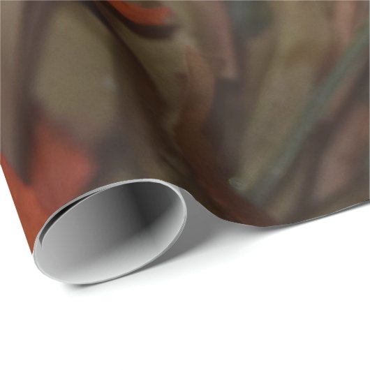 Herbstsaison Geschenkpapier (Rolleneckpunkt)