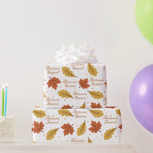Herbstsaison Geschenkpapier (Partygeschenke)
