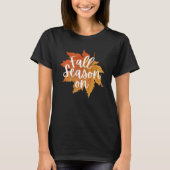Herbstsaison im Herbst T-Shirt (Vorderseite)