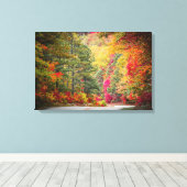 Herbstsaison in den Bergen Leinwanddruck (Insitu (Holzboden))