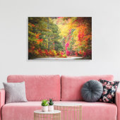 Herbstsaison in den Bergen Leinwanddruck (Insitu (Wohnzimmer))