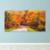 Herbstsaison in den Bergen Leinwanddruck (Insitu (Holzboden))