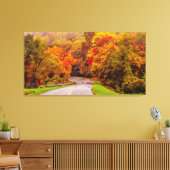 Herbstsaison in den Bergen Leinwanddruck (Insitu (Wohnzimmer))