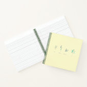 Herbstsaison Medizin Garden Pflanze Notebook Notizblock (Innenseite)