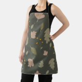 Herbstsaison mit Blätter und Pflanze Schürze (InSitu)