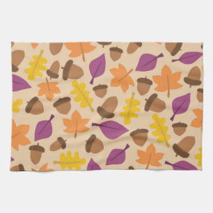 HERBSTSAISON-MUSTER HANDTUCH