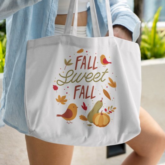 Herbstsaison Natur Tote Tasche