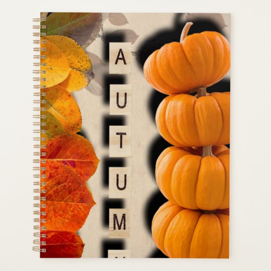 Herbstsaison planer (Vorderseite)