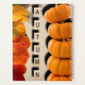 Herbstsaison planer (Rückseite)