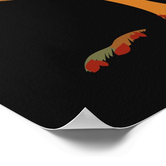 Herbstsaison Poster (Ecke)