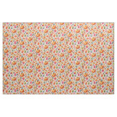 Herbstsaison Pumpkin-Muster auf Weiß Stoff (Fat Quarter (45,7 x 55,9 cm))
