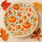 Herbstsaison Pumpkins Blätter Craft Seidenpapier