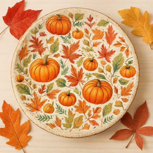 Herbstsaison Pumpkins Blätter Craft Seidenpapier