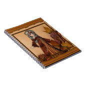 Herbstsaison Queen :: Fantasy Girl Notebook Notizblock (Rechte Seite)