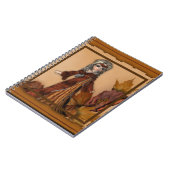 Herbstsaison Queen :: Fantasy Girl Notebook Notizblock (Linke Seite)