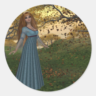 Herbstsaison Queen - Fantasy/Herbst Stickers