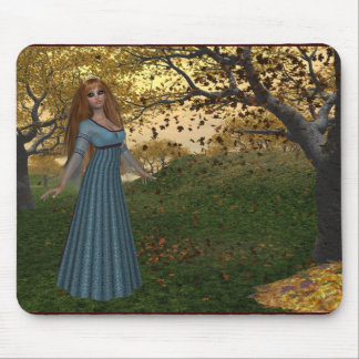 Herbstsaison Queen - Fantasy Mousepad