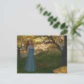 Herbstsaison Queen - Fantasy Postcards Postkarte (Stehend Vorderseite)