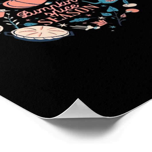 Herbstsaison Sammlung Y’all It's Pumpkin S Poster (Ecke)