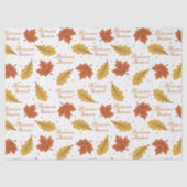 Herbstsaison Seidenpapier (Vorderseite)
